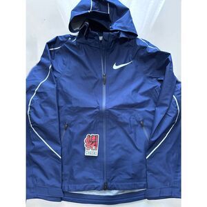 Nike women's XXL Pro Elite Team Storm Fit Track & Field Jacket AJ6042-492 Blue